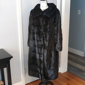 Vintage Full Length Mink Coat Harris
